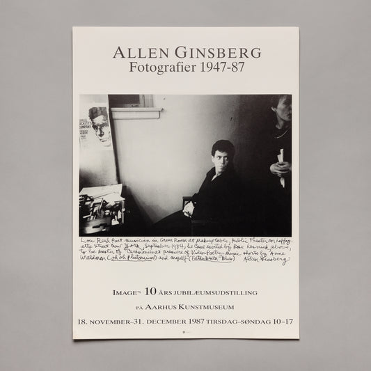 Allen Ginsberg, Allen Ginsberg Fotografier 1947-1987— poster