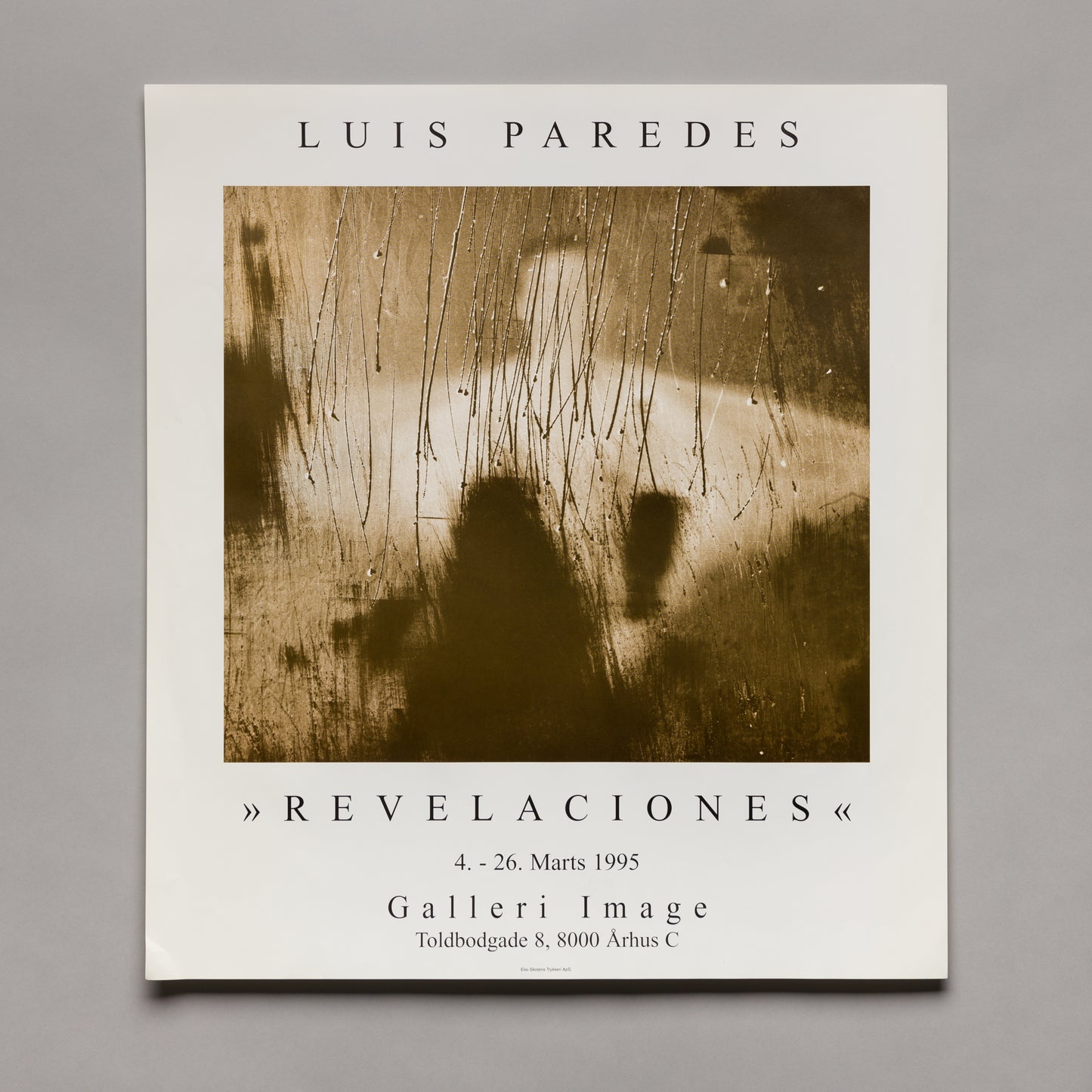 Luis Paredes Trigueros, Revelaciones, 1995 — poster